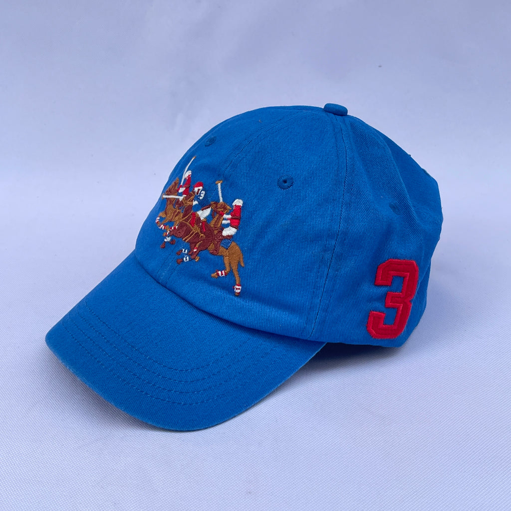 Men's Polo Player Cap – Blue