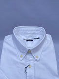 White Short-Sleeve Cotton Shirt