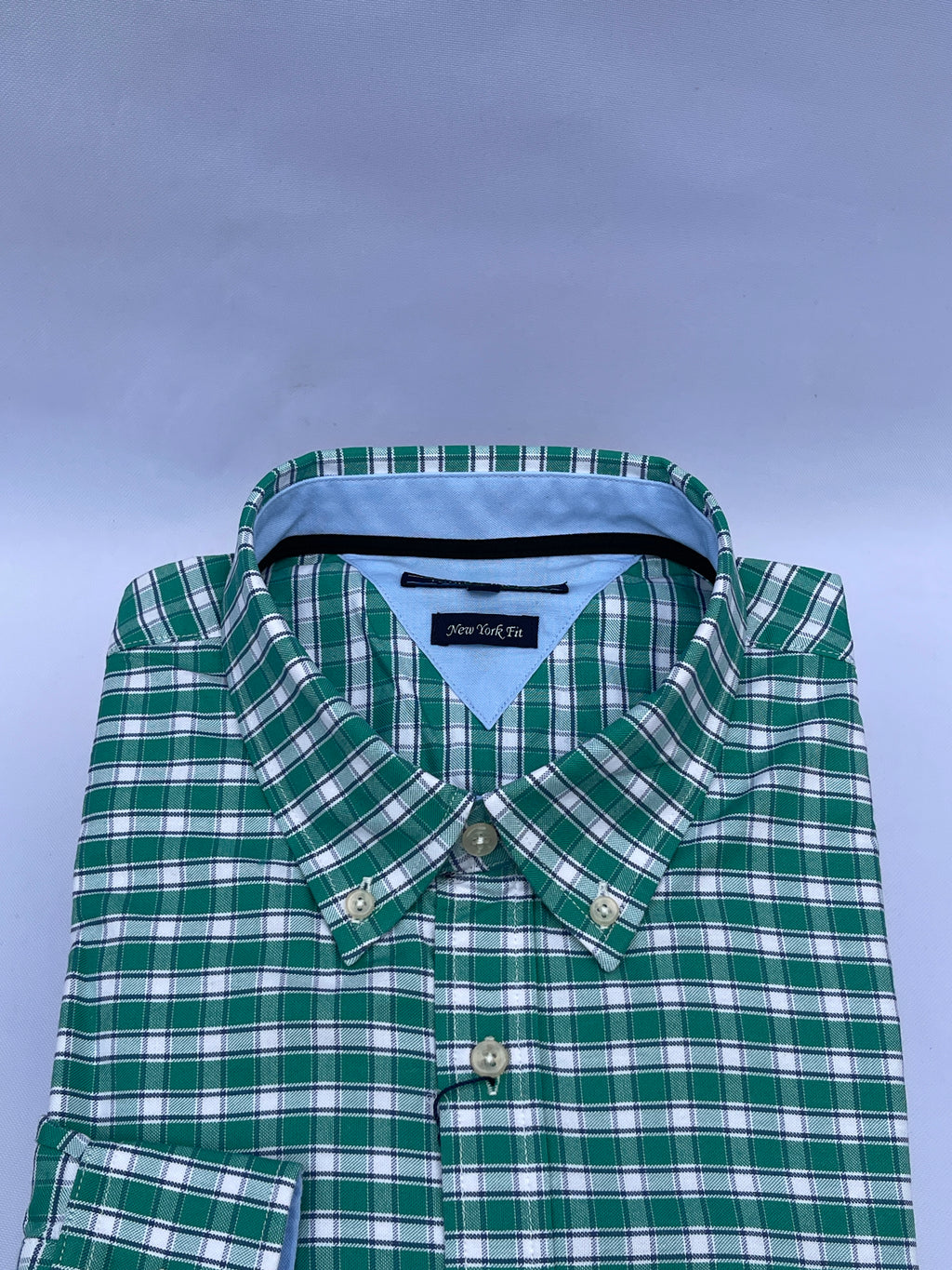 Emerald Plaid Oxford Shirt