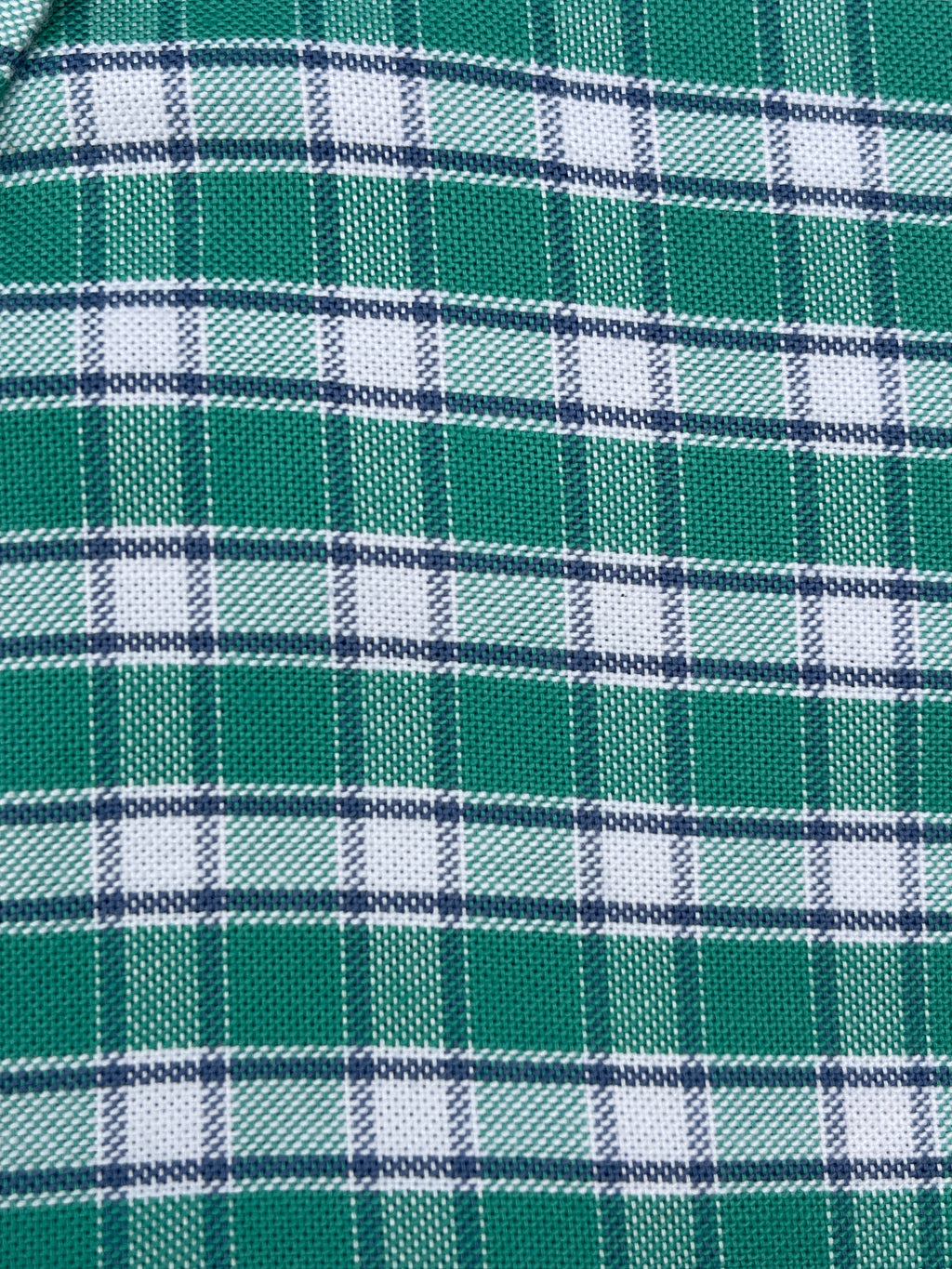 Emerald Plaid Oxford Shirt