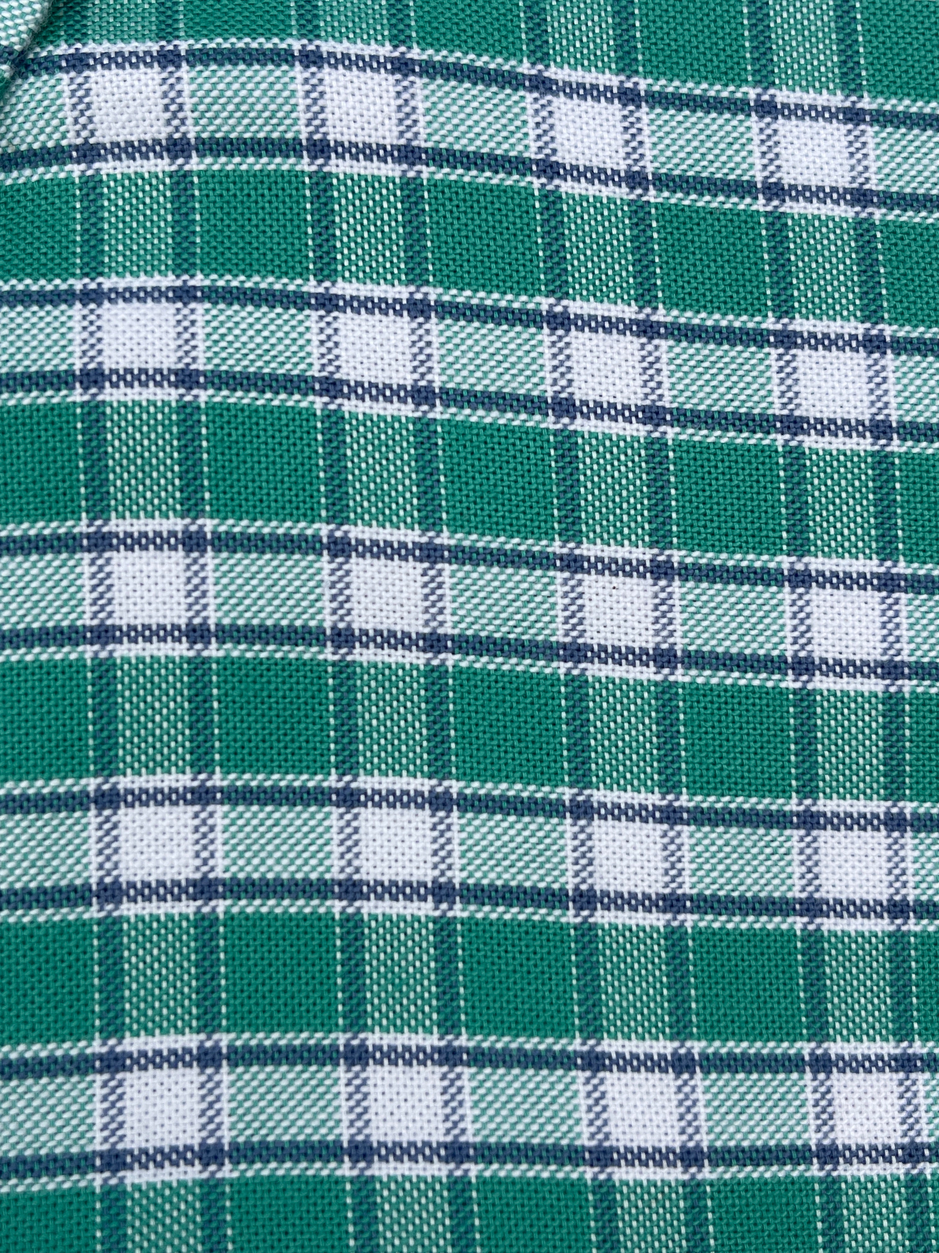Emerald Plaid Oxford Shirt