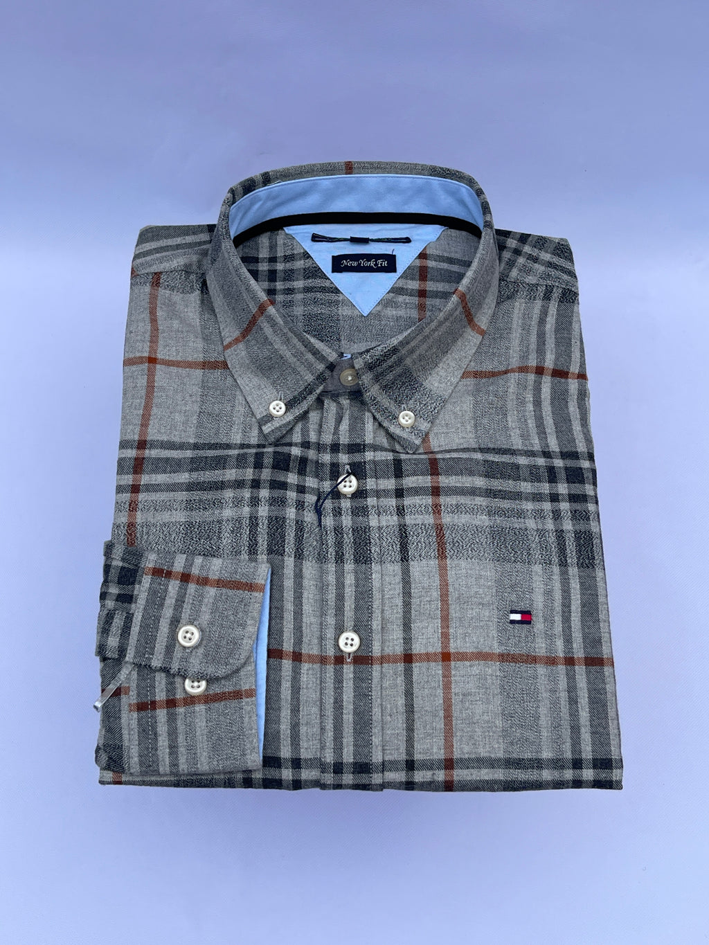 Ash Grey Heritage Plaid Shirt