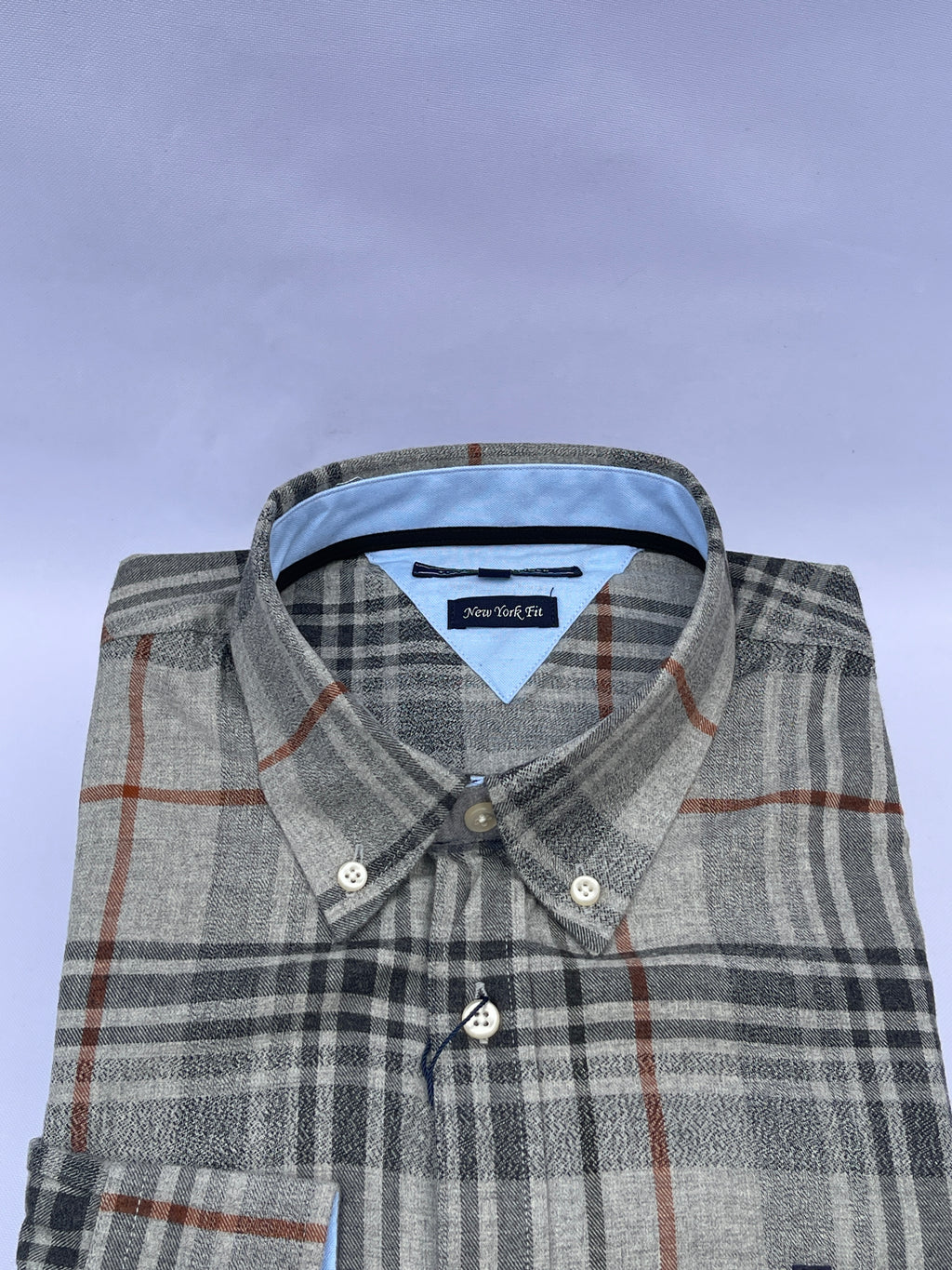 Ash Grey Heritage Plaid Shirt