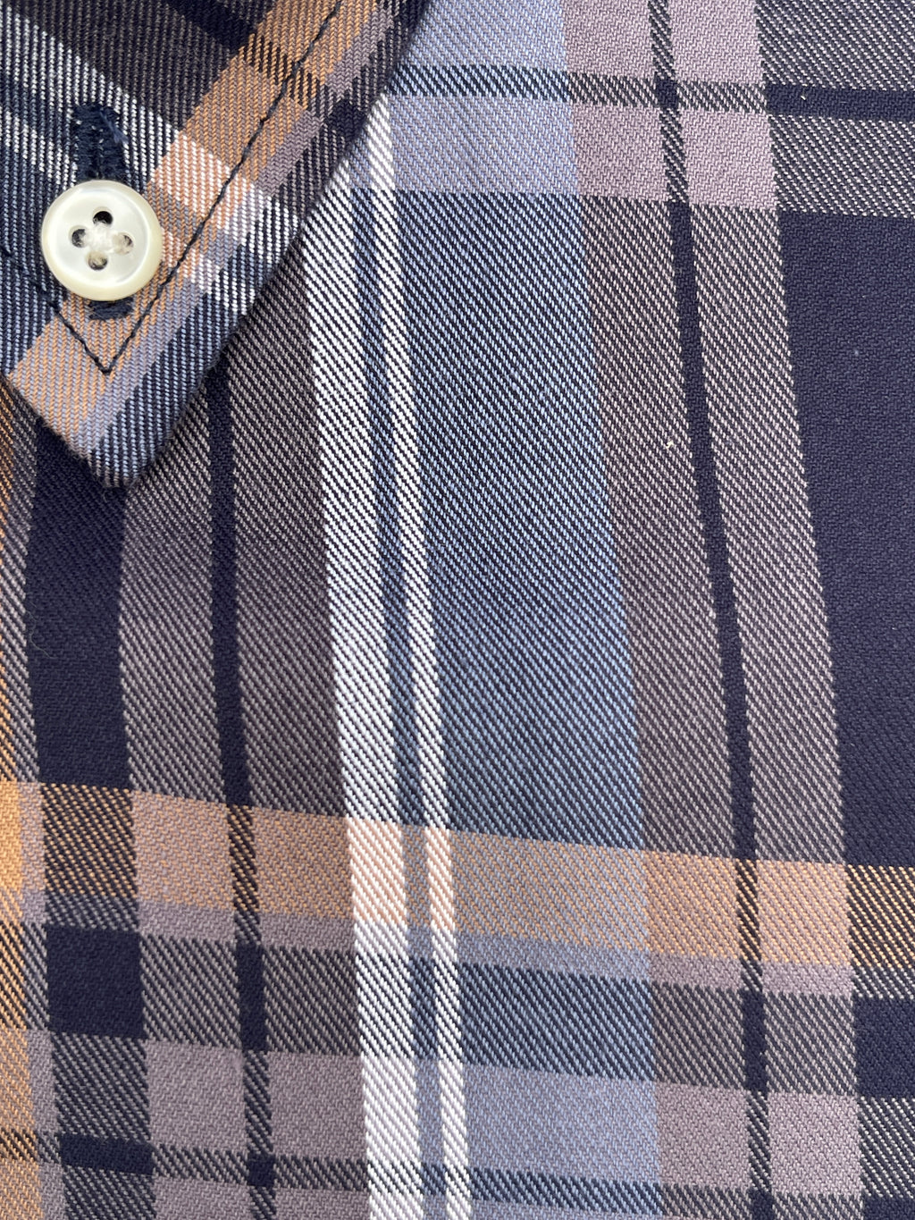 Mocha Brown Windowpane Shirt