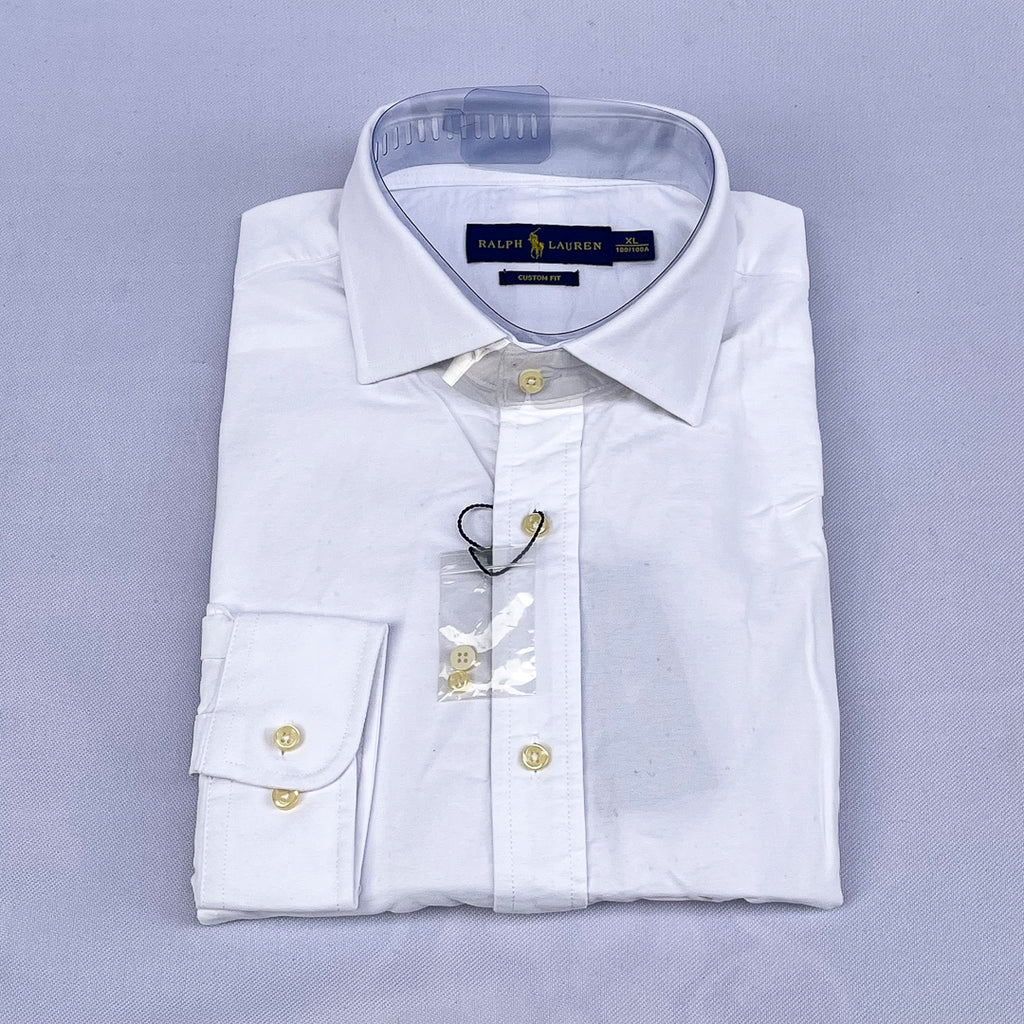 Plain White Long Sleeve Shirt