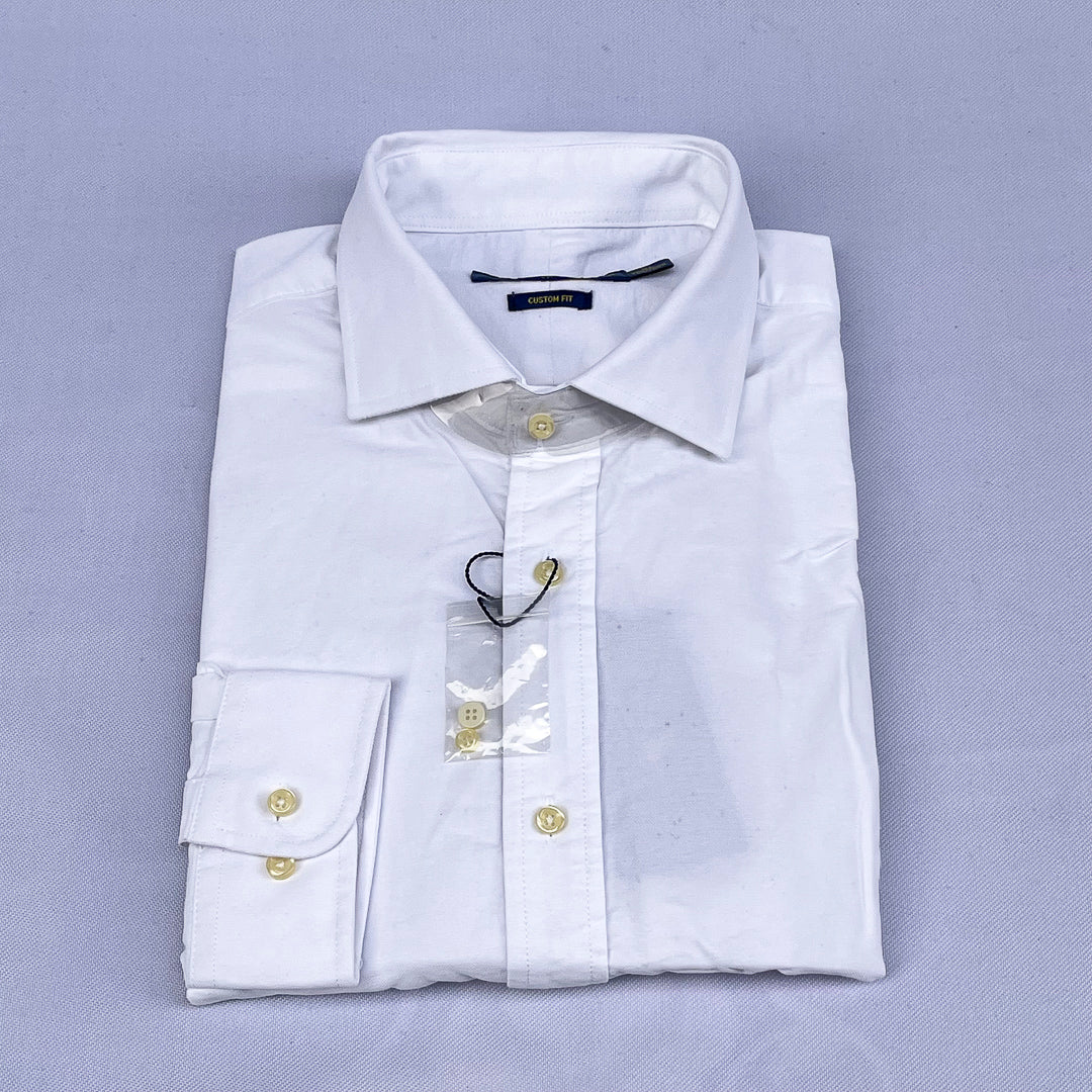 Plain White Long Sleeve Shirt