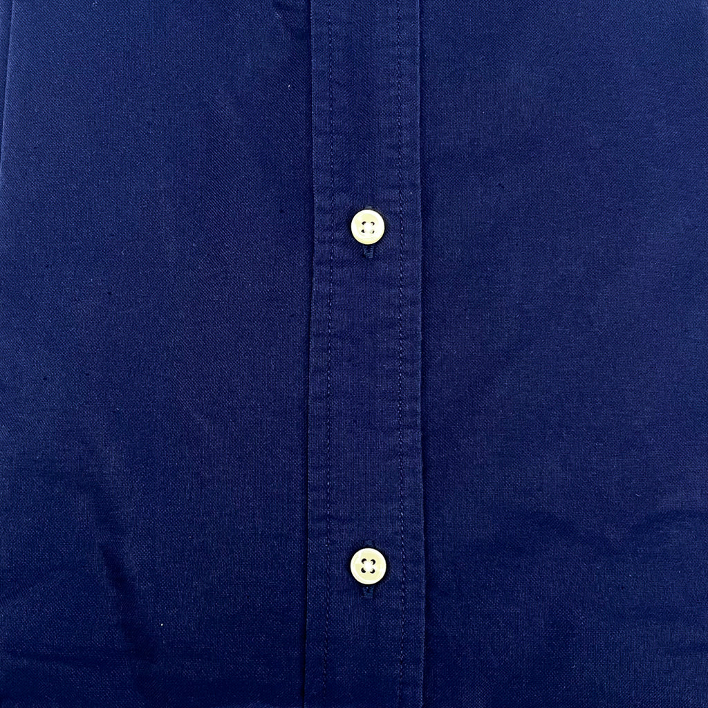 Plain Navy Blue Long Sleeve Shirt