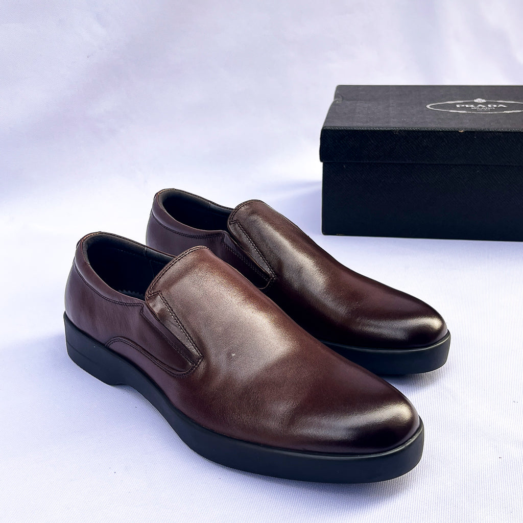 Aristocrat Leather Slip-On Loafer – Light Brown