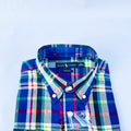 Royal Navy Heritage Plaid Long Sleeve Shirt