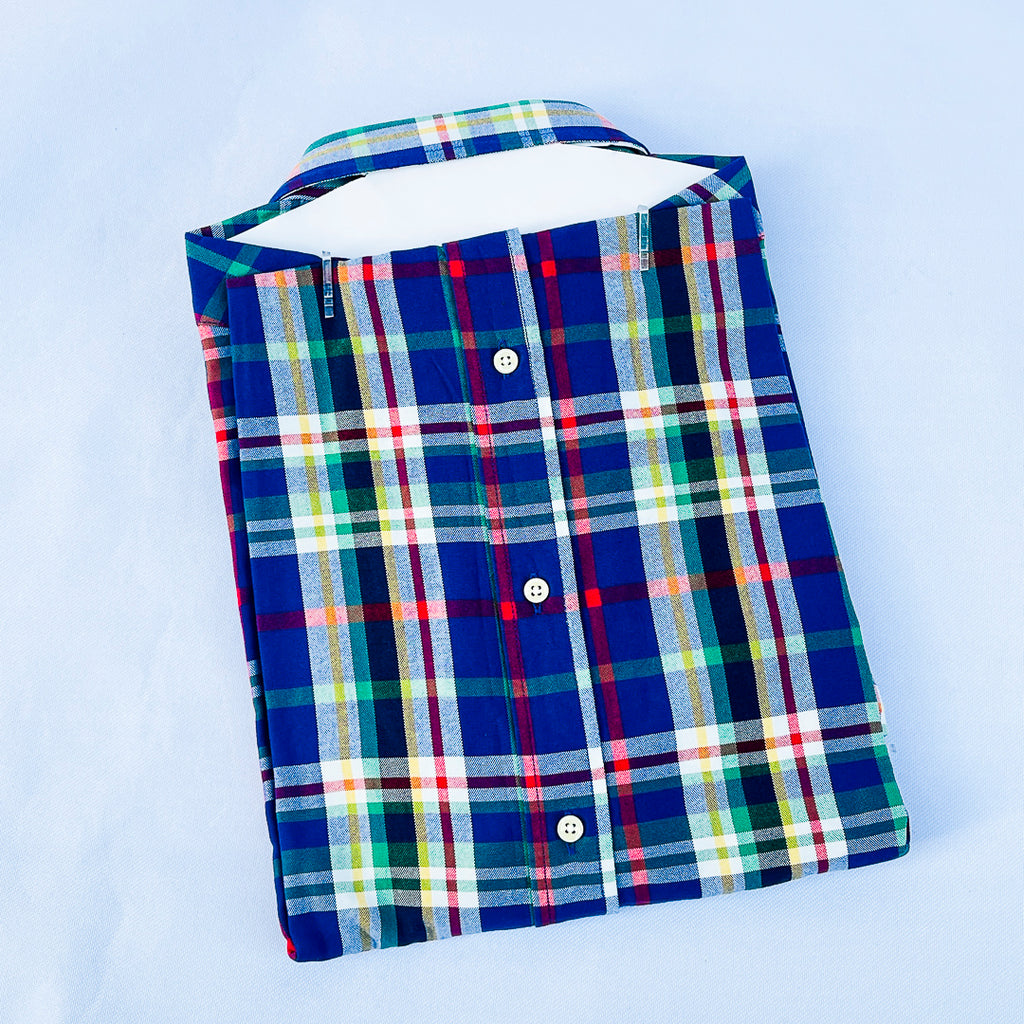 Royal Navy Heritage Plaid Long Sleeve Shirt