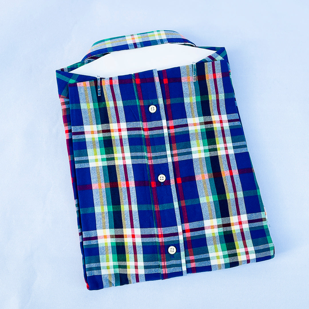 Royal Navy Heritage Plaid Long Sleeve Shirt