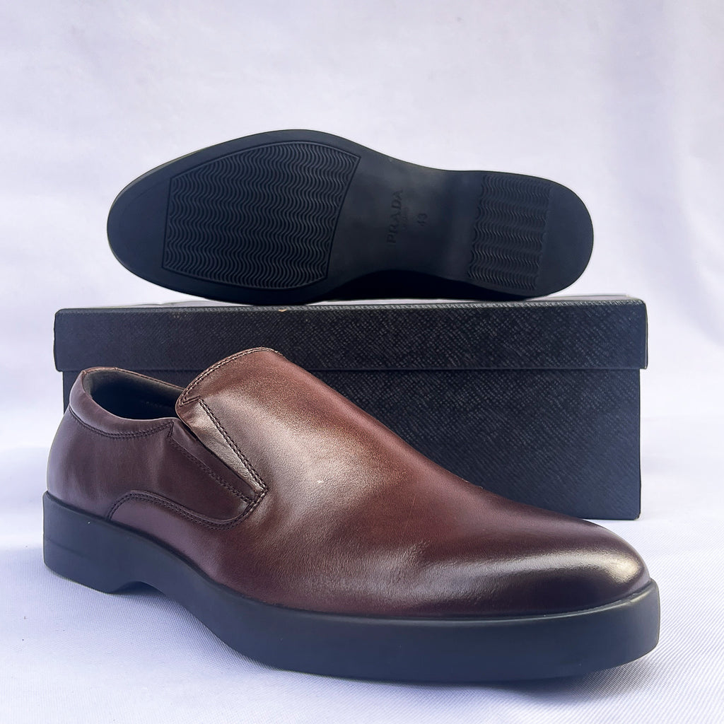 Aristocrat Leather Slip-On Loafer – Light Brown