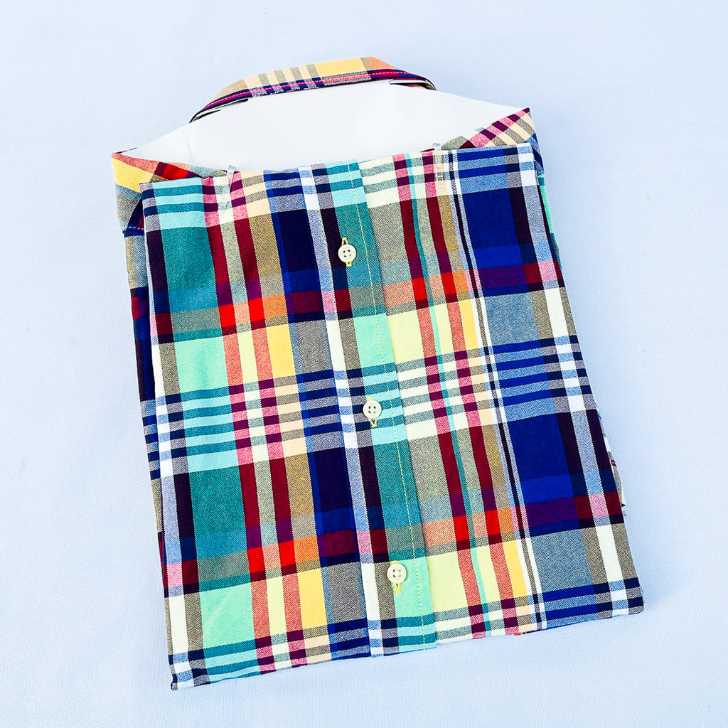 Sunset Harbour Madras Plaid Shirt