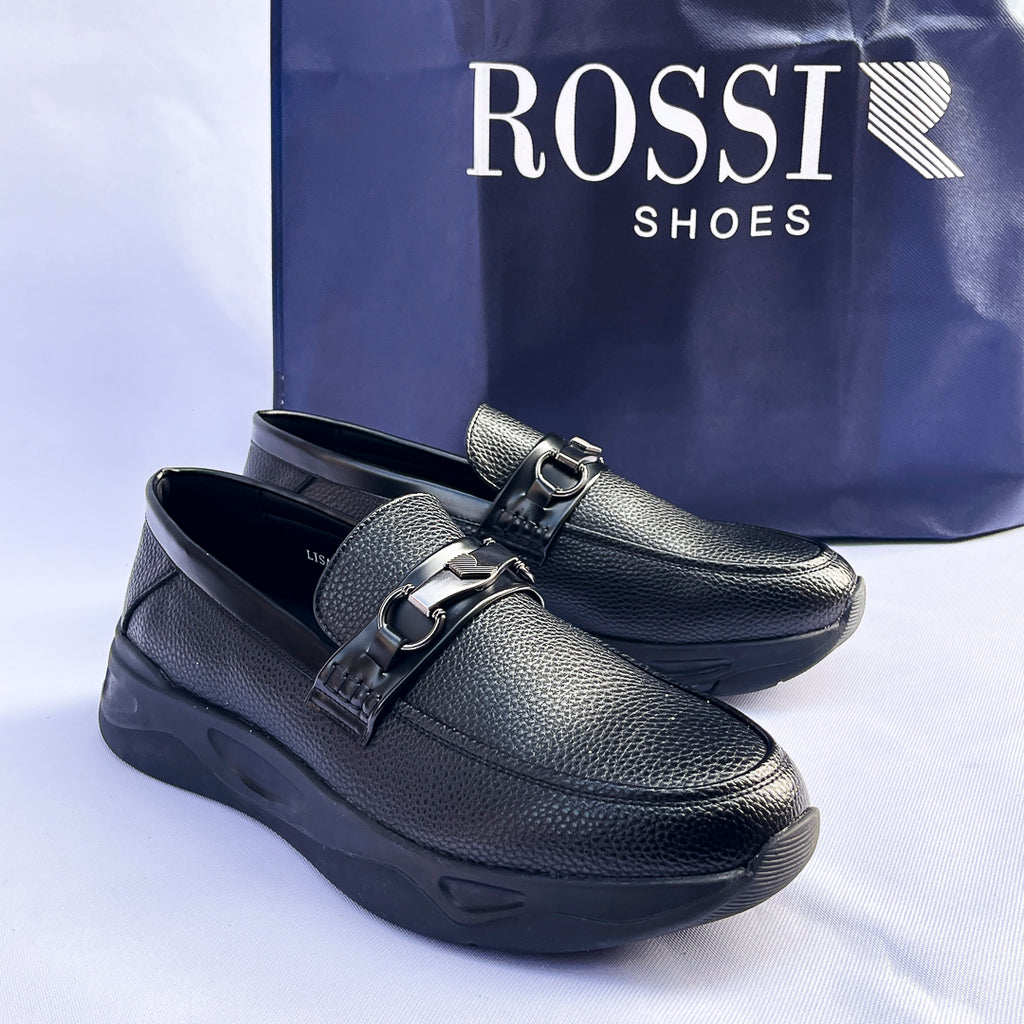 Monarch Chunky-Sole Bit Loafer – Black