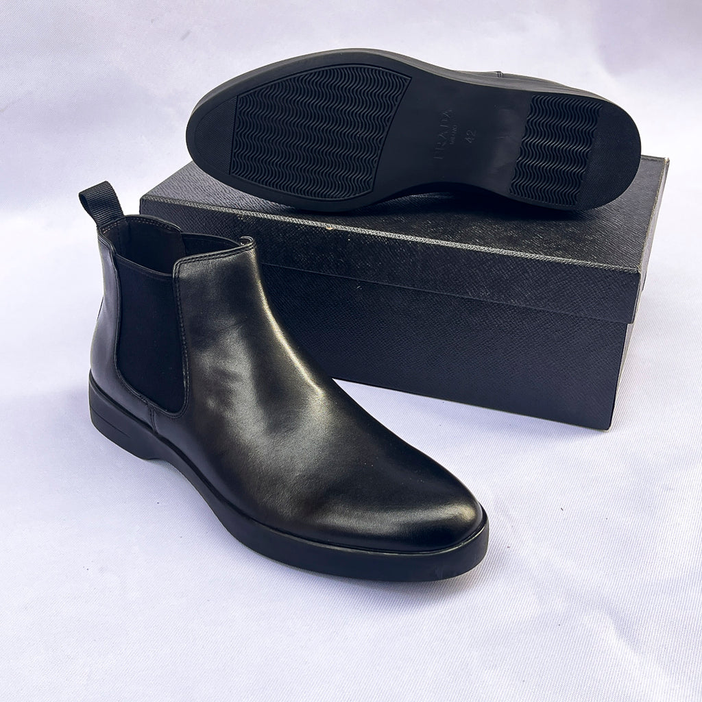 Sovereign Leather Chelsea Boot – Black