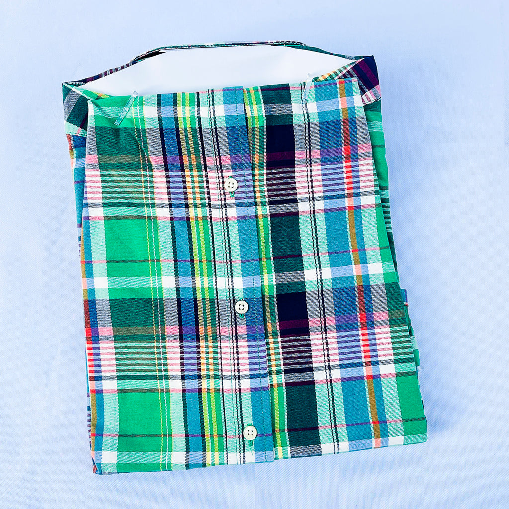 Emerald Regatta Plaid Long Sleeve Shirt