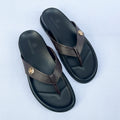 Regent Leather Thong Sandal – Dark Brown