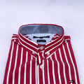 Men's Striped Shirt – Red White