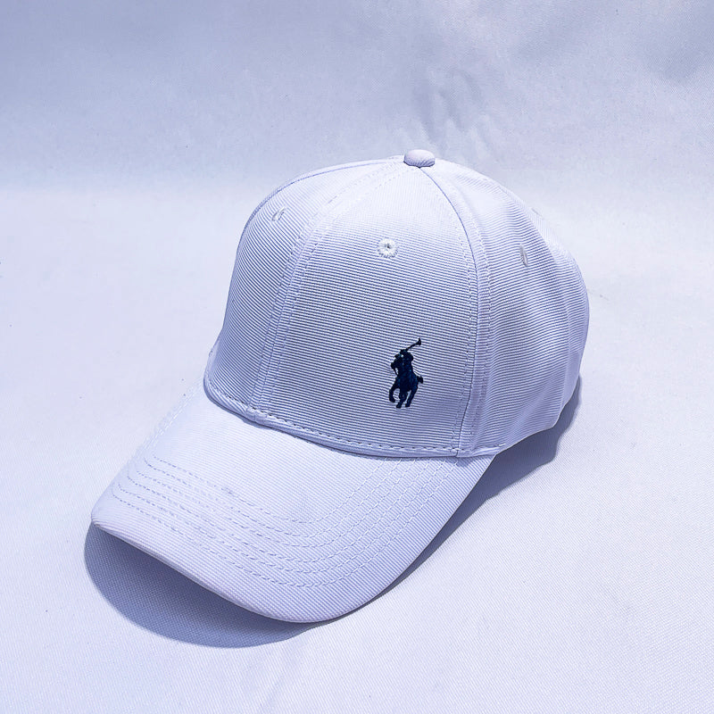 Men's Polo Pony Baseball Cap – White