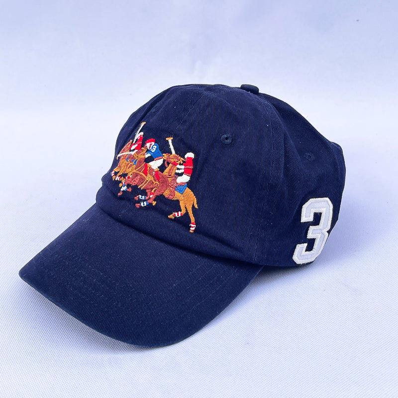 Men's Polo Player Cap – Navy
