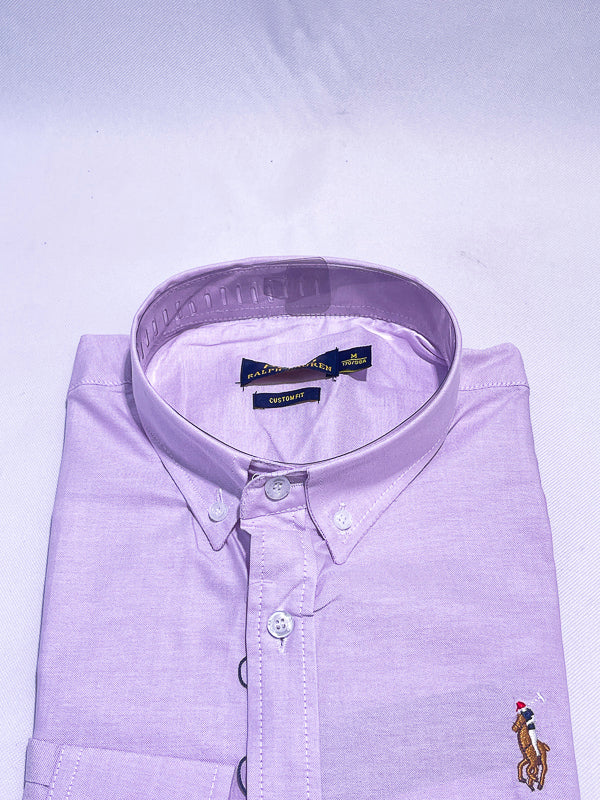 Men's Custom Fit Polo Shirt – Lilac