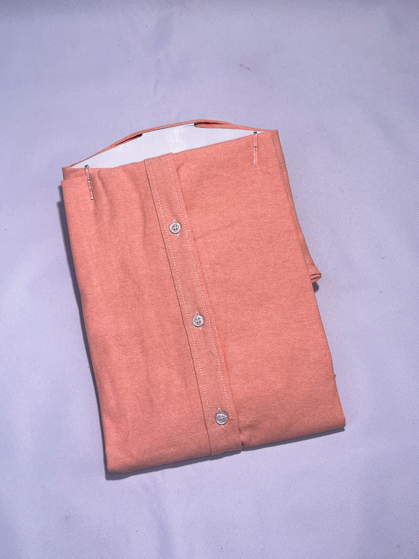 Men's Custom Fit Polo Shirt – Peach