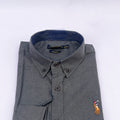 Men's Custom Fit Polo Shirt – Charcoal Grey