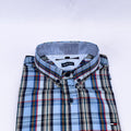 Men's Plaid Shirt – Blue Olive