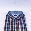 Men's Plaid Shirt – Navy Multi