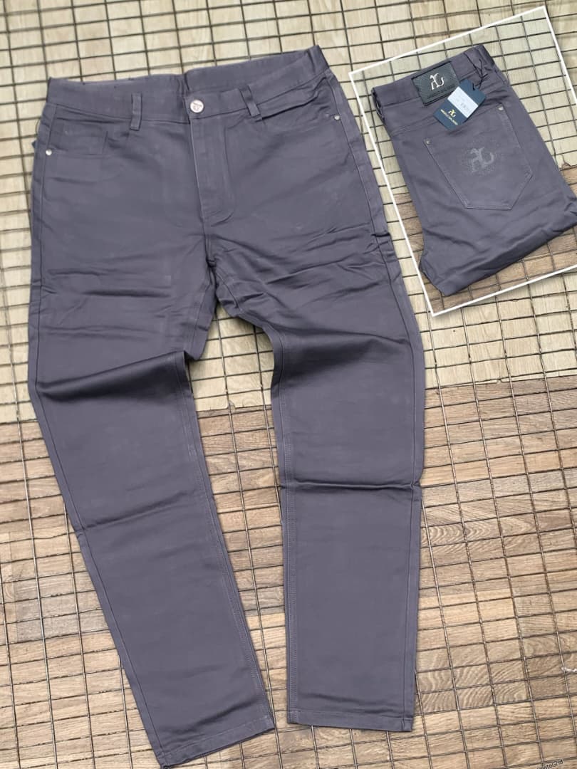AG Grey Men's Stretch Chino Trouser