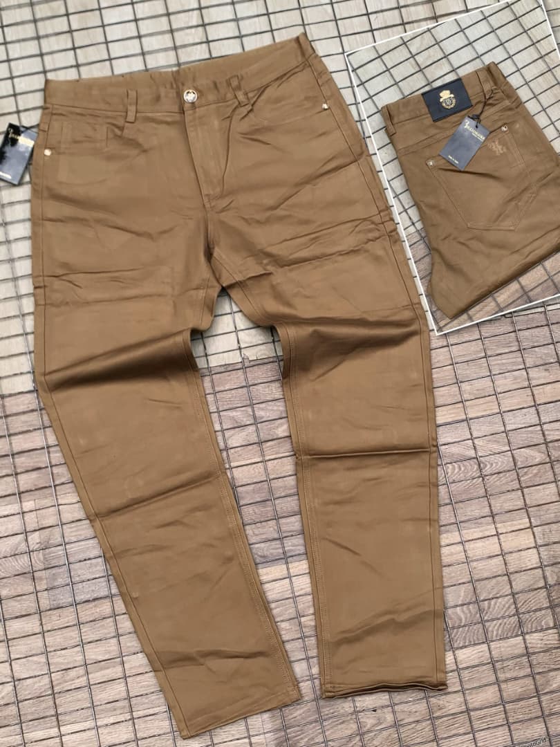 Billionaire Camel Men's Stretch Chino Trouser
