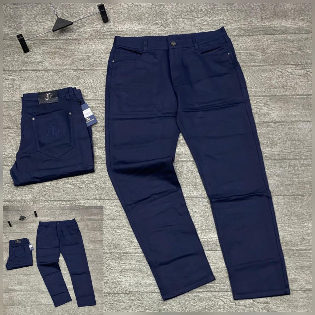 AG Navy Men's Stretch Chino Trouser