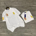 Men's Mercer Polo Crest Shirt – White