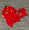 Men's Mercer Polo Crest Shirt – Red