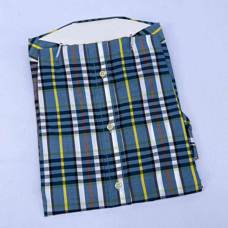 Men's Multi Color Plaid Shirt
